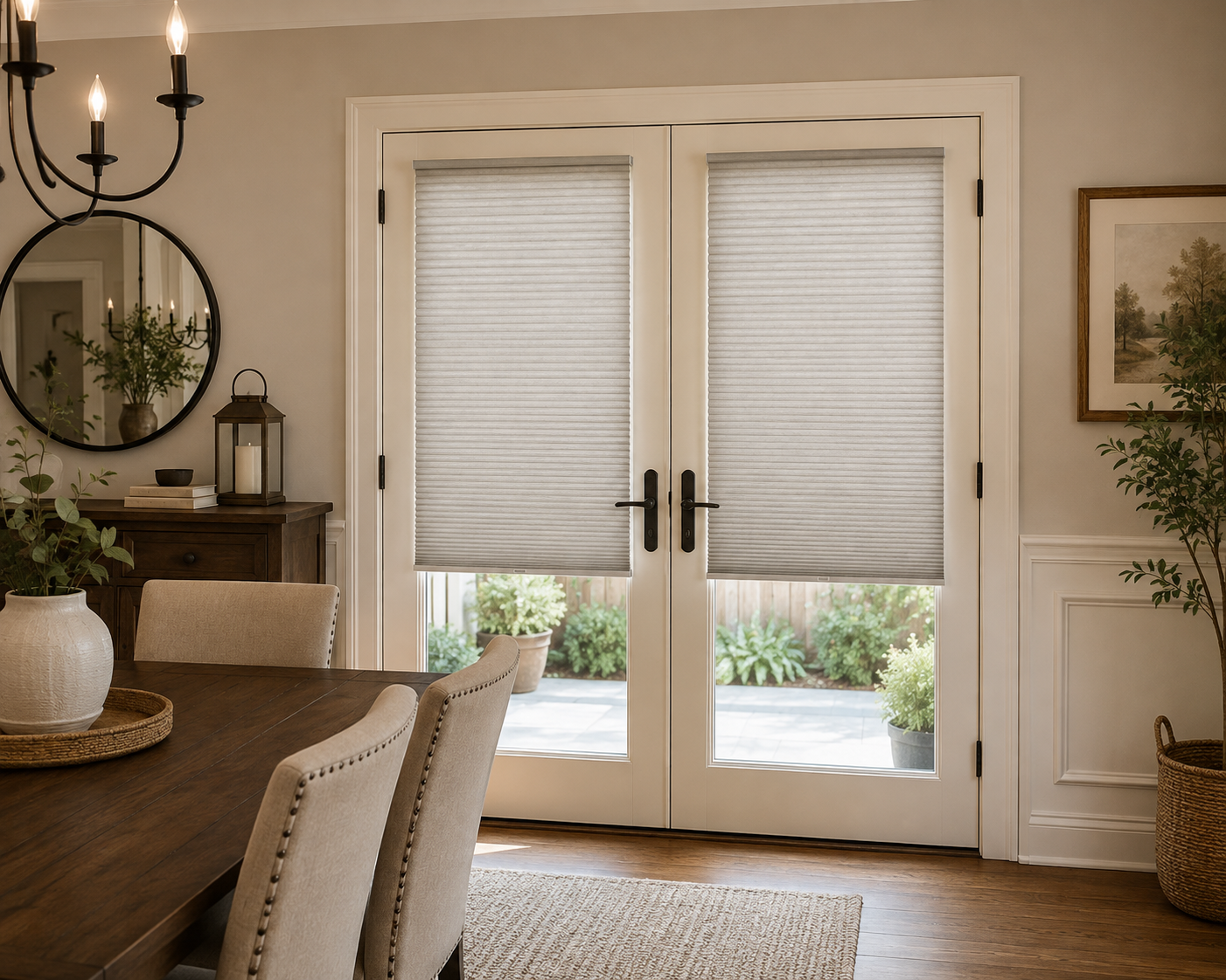 Best Window Treatments for French Doors image