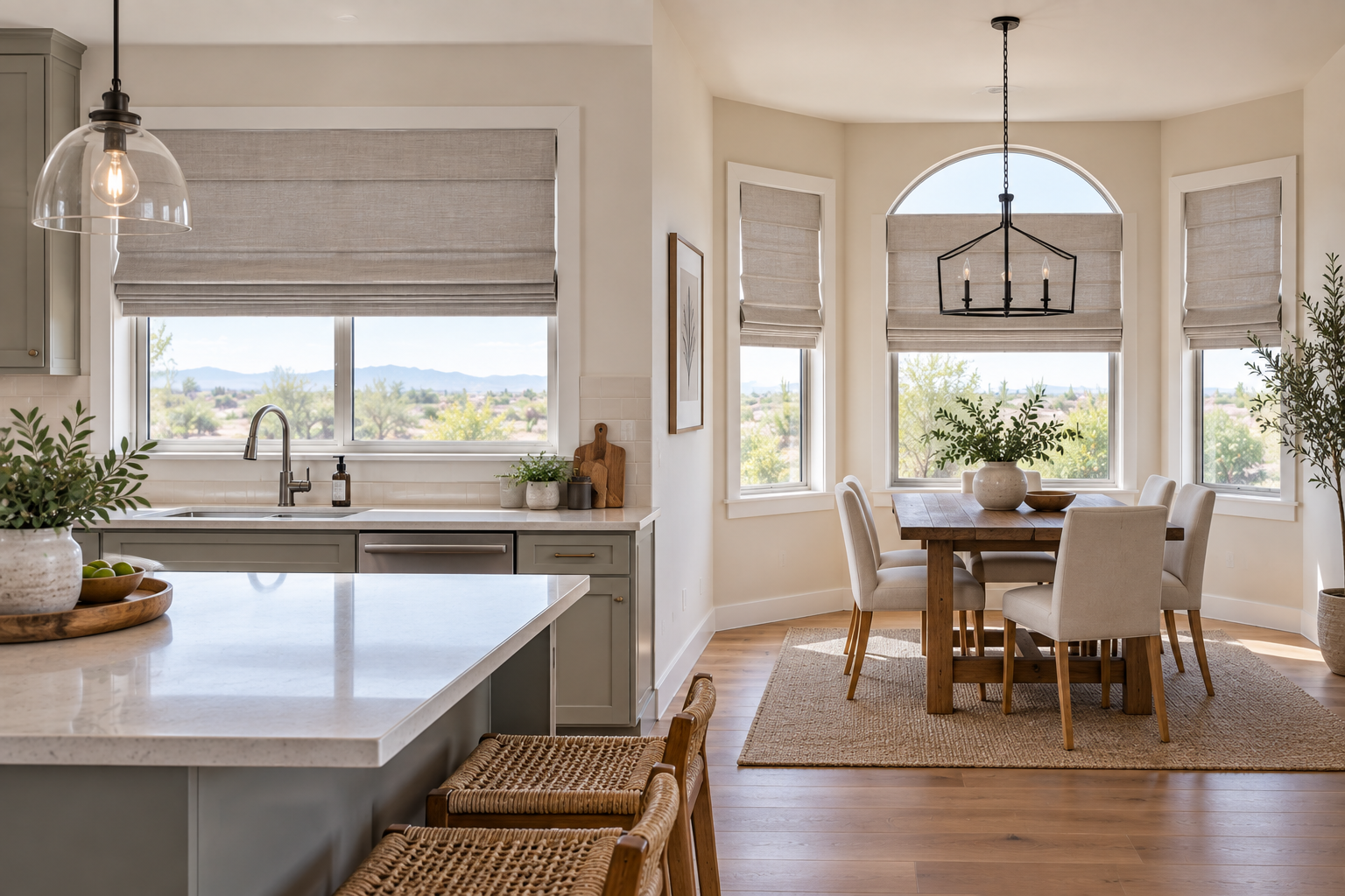 Should Window Treatments Match Throughout Your Home? image