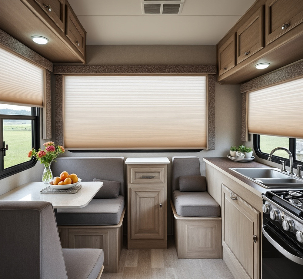 Motorized and Cordless RV Blinds and Shades: Enhancing Convenience and Safety on the Road image