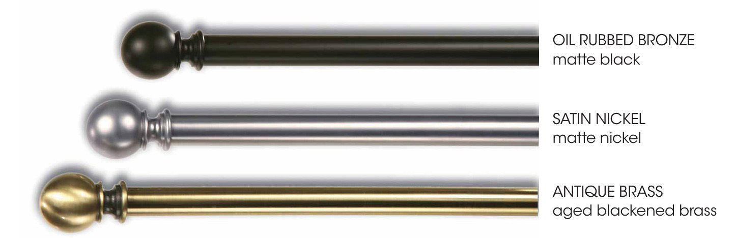 1 1/4" Metal Rod Color