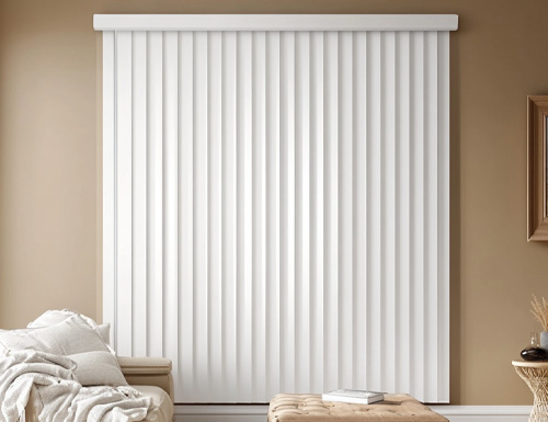 Textured Grain 3 1/2" Faux Wood Vertical Blinds Color Preview