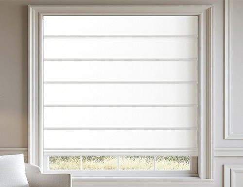Bali Tailored Roman Shades - Solid Colors Color Preview