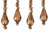 1" Teardrop Bead Trim - Bronze